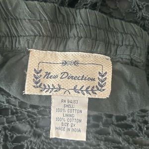 vintage new direction midi skirt